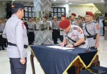 Dua Pejabat Utama Polda Sulsel Berganti