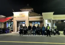 Personel Polres Enrekang Intensifkan Pengamanan Tarawih