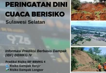 BMKG Ingatkan Curah Hujan Tinggi di Sulsel pada Akhir Februari