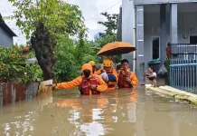 Hujan Deras sejak Dini Hari Picu Banjir Sejumlah Wilayah di Makassar