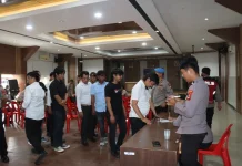 Polres Palopo lakukan Tes Urine Mendadak Terhadap Sejumlah Personil