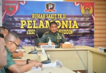Pangdam XIV/Hasanuddin Dorong RS. Pelamonia Menjadi Layanan Terbaik