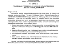 Cuaca Ekstrem, Disdik Makassar Terbitkan SE Sekolah PAUD hingga SMP Belajar Daring