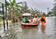 SAR Gabungan Evakuasi Korban Banjir Makassar-Maros