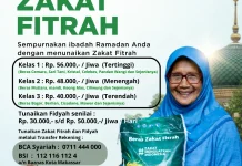 Zakat Fitrah dan Fidyah 2026 Telah Ditetapkan, Begini Besarannya