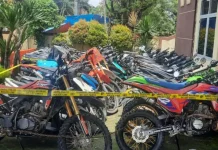 Sebanyak 50 Kendaraan di Arena Balap Liar diamankan Polsek Tamalate