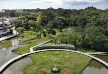 Danau UNHAS yang Tenang di tengah Hiruk Pikuk Kota Makassar