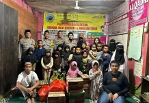 Sat Binmas Polres Maros Tebar Kepedulian di Panti Asuhan