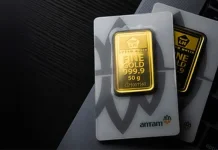 Harga Emas Logam Mulia Melonjak Rp40 Ribu Hari Ini