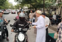 Syamsul Rizal bersama PKB Sulsel Berbagi Takjil