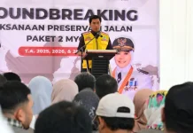 Jalan Hertasning Rusak, DBMBK Sebut Faktor Hujan dan Segera Diperbaiki