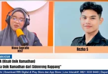 Ngabuburit Unik, Warga Sidrap Menunggu Waktu Berbuka dengan Bermain Domino