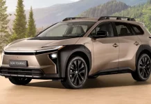 Fitur Toyota bZ4X Touring Offroad