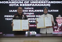 Kejati Sulsel Perkuat Sinergitas Dengan Pengadilan Tinggi Makassar