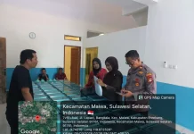 Kapolsek Maiwa dan Perwakilan BGN Laksanakan Survey Persiapan Dapur