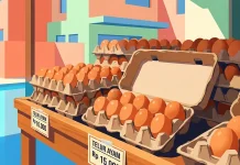 Harga Telur di Makassar Melonjak saat Ramadan, Pedagang dan Warga Mulai Resah