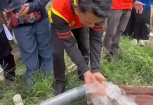 Bupati Sidrap Tinjau Program Listrik Masuk Sawah