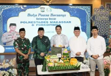 Buka Puasa Bersama Polrestabes,Munafri Atensi Penanganan Tembak-tembakan Mainan