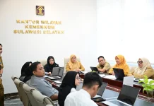 Kemenkum Harmonisasi Ranperwali Makassar tentang Perubahan Aturan TPP ASN