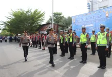 Polres Palopo laksanakan Apel Gelar Pasukan Operasi Ketupat 2026