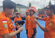 Basarnas Makassar Gelar Apel Siaga SAR Lebaran 2026