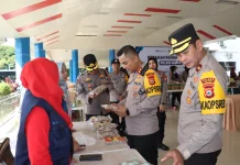 Jaga Stabilitas, Polres Maros Buka Gerakan Pangan Murah