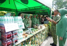 Bazar Pangan TNI Kodam XIV/Hasanuddin Membantu Kebutuhan Warga
