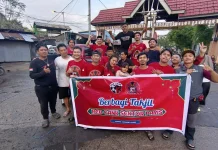 Red Gank Sektor Paris Berbagi Takjil dan Sembako Gratis