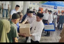 BRI Makassar Bagikan 2.500 Paket Sembako untuk Masyarakat Kurang Mampu