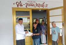Zakat Fitrah 2026, 107 Kantong Beras Disalurkan ke Mustahik