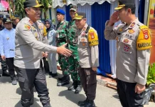 Kapolda Sulsel Tinjau Oprasi Ketupat di Pelabuhan Nusantara Parepare