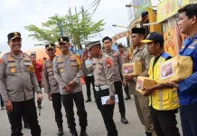 Kapolda Sulsel Pantau Operasi Ketupat Jalur Utara