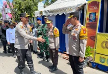 Kapolda Sulsel Tinjau Kesiapan Pengamanan Mudik di Parepare