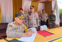 Suntik Semangat Personel, Kapolres Parepare Tinjau Pos Ketupat 2026