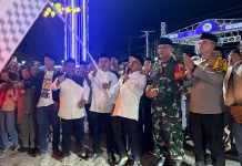 Bupati Sidrap Lepas Peserta Takbir Keliling Idulfitri