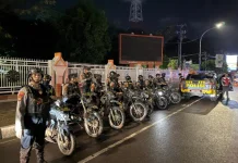 Personel Polrestabes Makassar Pastikan Keamanan Perayaan Lebaran