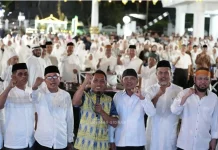 Halalbihalal KKPMBR Perdana Digelar di Rujab Bupati Sidrap