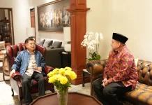 Munafri–Melinda Sowan ke JK, Rawat Silaturahmi di Momentum Idulfitri