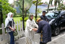 Momen Lebaran, Aliyah Mustika Ilham Sowan ke Kediaman Jusuf Kalla