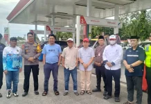 Tinjau SPBU Tamboke, Bupati Pastikan Ketersediaan BBM di Lutra Aman