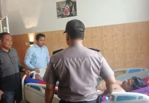 Personil Polres Selayar Alami Luka saat Amankan ODGJ yang Mengamuk