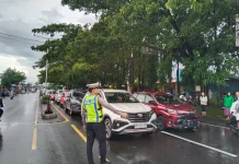 Arus Balik Memuncak, Polres Maros Kerahkan Personel Jaga Kelancaran Lalin