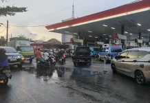 SPBU Pertamina Cendrawasih Diserbu jelang 1 April