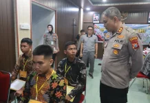 Verifikasi Casis Polri di Parepare Diikuti 72 Peserta