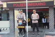 Polres Enrekang Gelar Apel Siaga Kamtibmas, Tegaskan Kesiapan Hadapi Isu Nasional