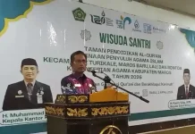 Ratusan Santri TPQ Tumalabo di Wisuda