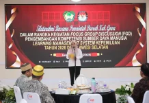 Bupati Gowa Buka FGD Pengembangan Kompetensi SDM Berbasis LMS KPU RI