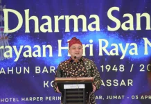 Wali Kota Makassar Ajak Umat Hindu Rawat Toleransi di Dharma Santi Nyepi