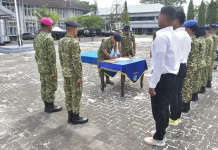 Dankodaetal VI Menegaskan Rekruitmen Bintara TNI AL Berintegritas