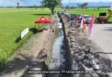 Dimulai dari Soppeng, Gubernur Groundbreaking Program MYP Rehabilitasi Irigasi
